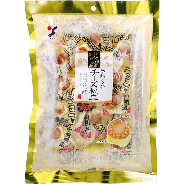 Yamaei食品北海道限定大粒芝士扇贝肉