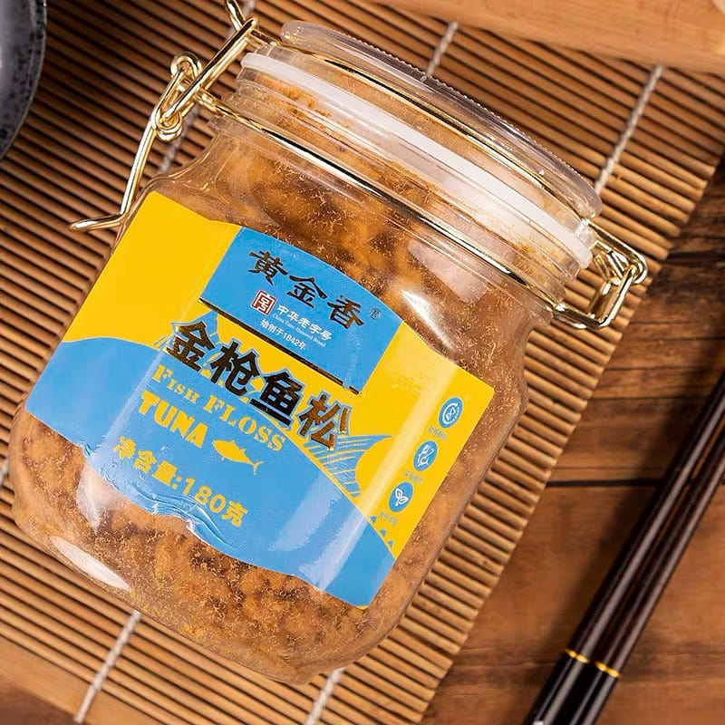 Xiamen Snacks【Huangjinxiang】high-end new product tuna floss 180 g