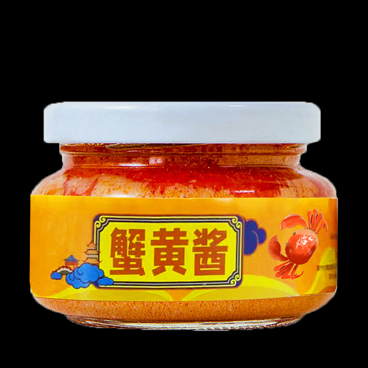 蟹黄酱拌面下饭海鲜螃蟹酱 （103g/瓶，1瓶装）
