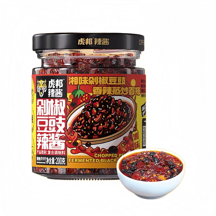 虎邦 辣酱剁椒豆豉辣酱 200g*1瓶 200 克