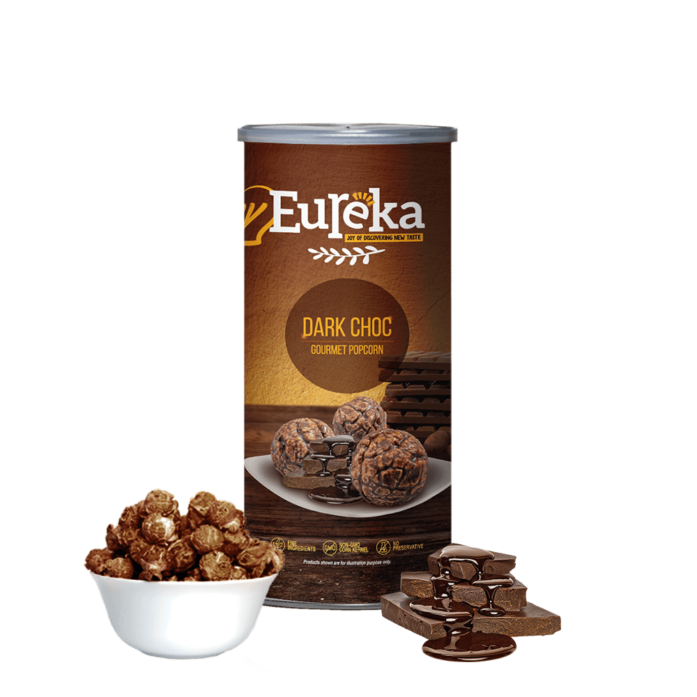 Eureka Indulgence Dark Choc Popcorn 90 g