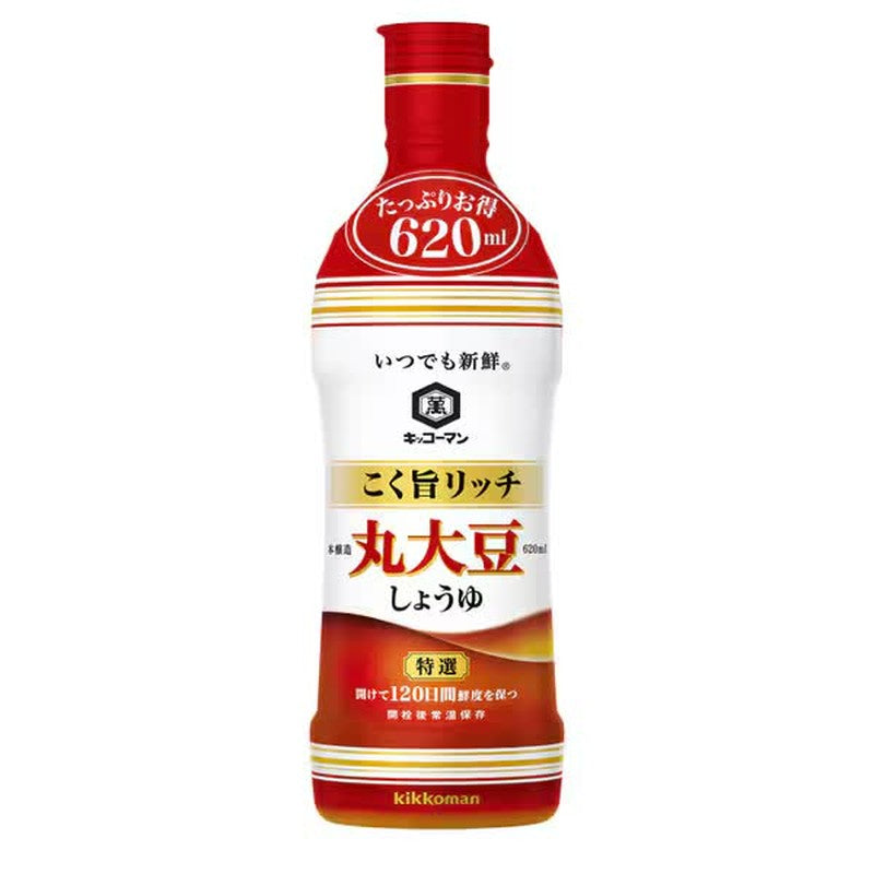 龟甲万浓郁全大豆酱油 620ml 1 份