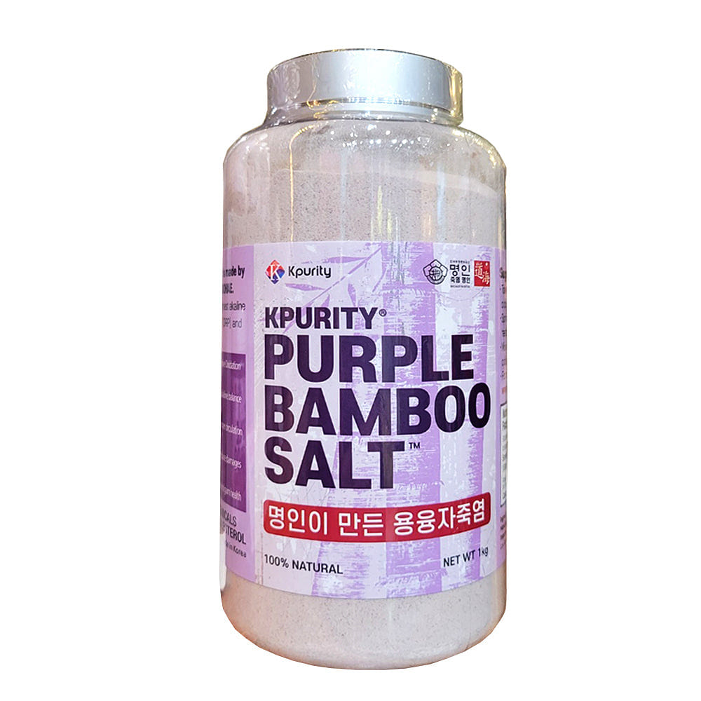 Artisan Yongyung Purple Bamboo Salt 1Kg (Powder) 1 each