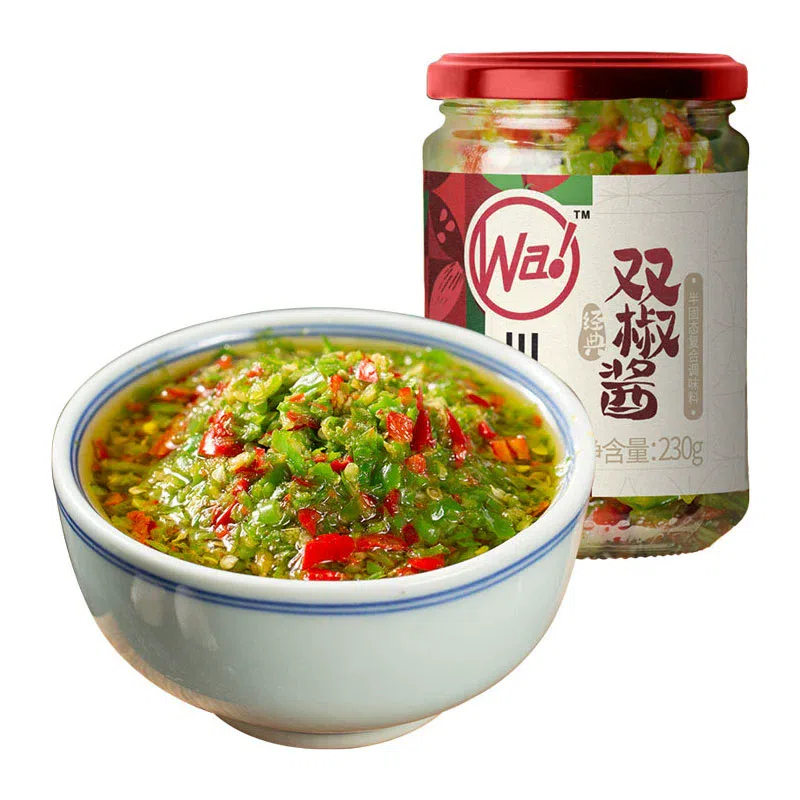 Sichuan Wazi Double Pepper Sauce 230g*1 230 g