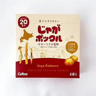 Calbee Potato Farm Jaga Pokkuru Snack 6bags 1 each