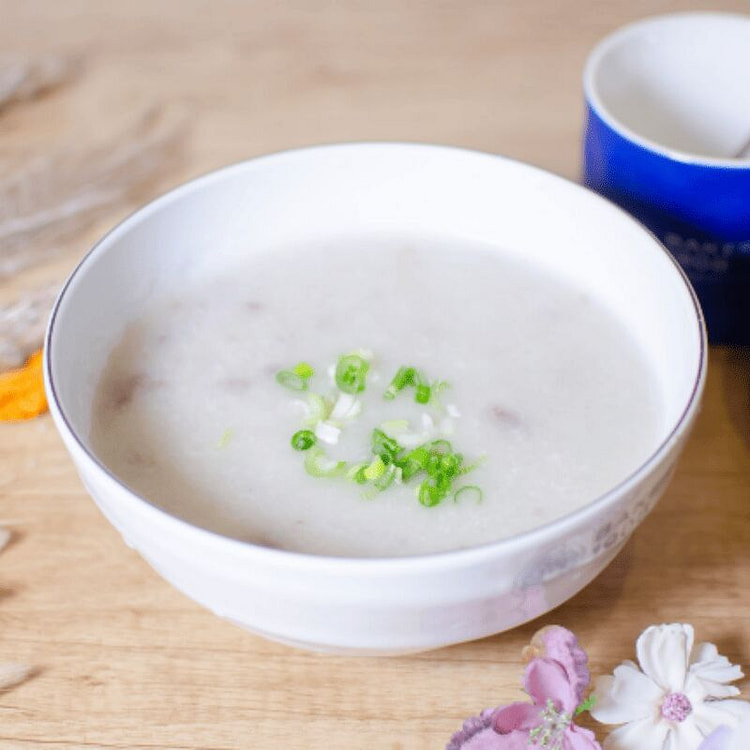 Minced Beef Congee w/ Free Fried Dough Stick 1 each