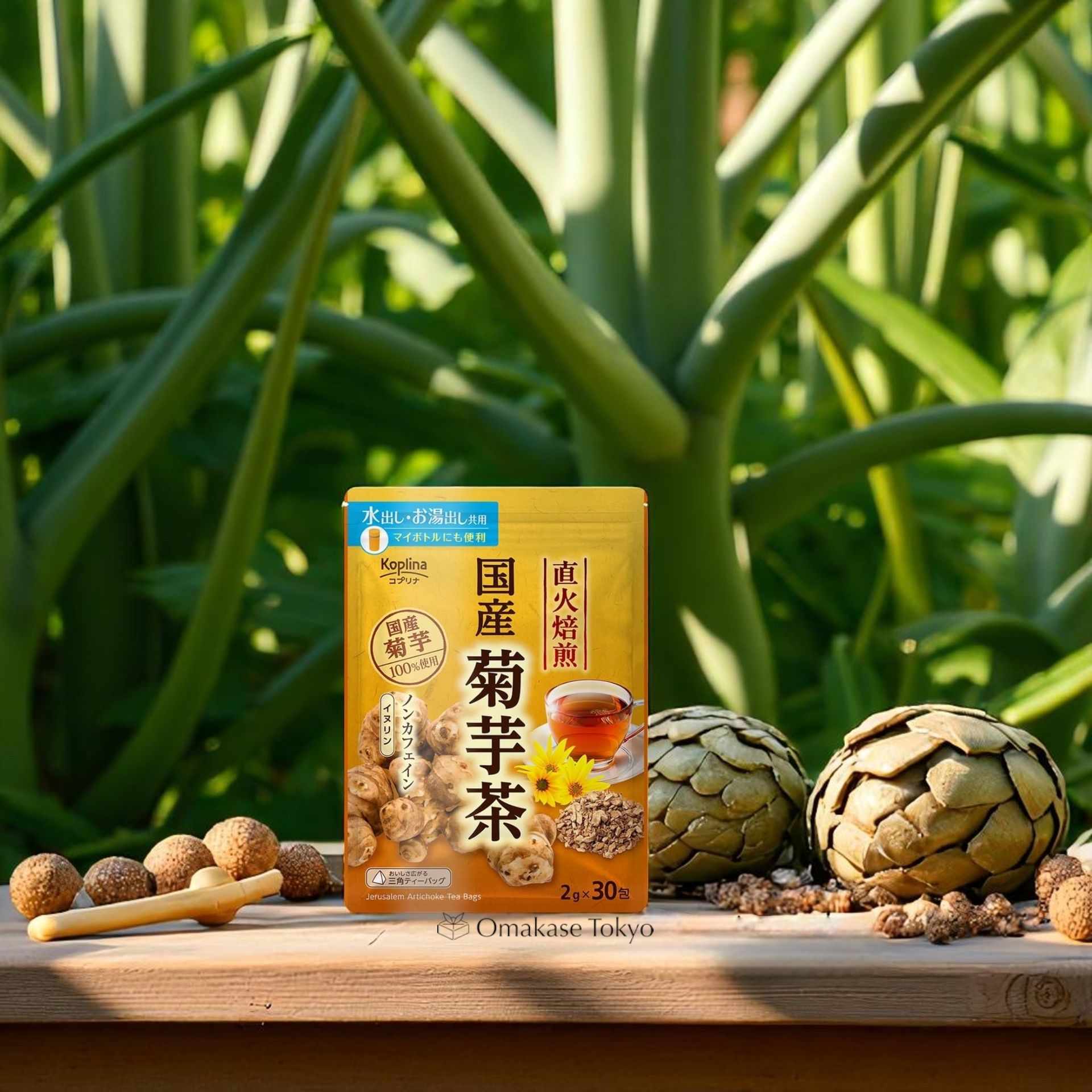 日本烤洋姜茶(30袋) - Weee!