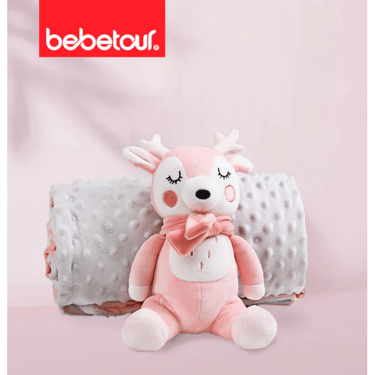 Bebetour Lovey Bean Blanket – Macy the Deer 90*110 1 each