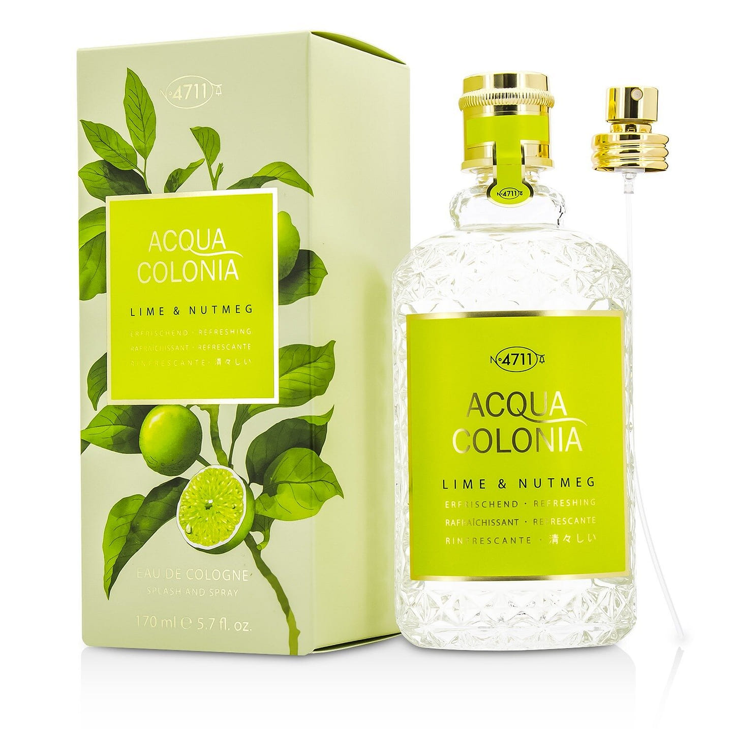 4711 Cologne Series Lime & Nutmeg Cologne Spray 170 ml
