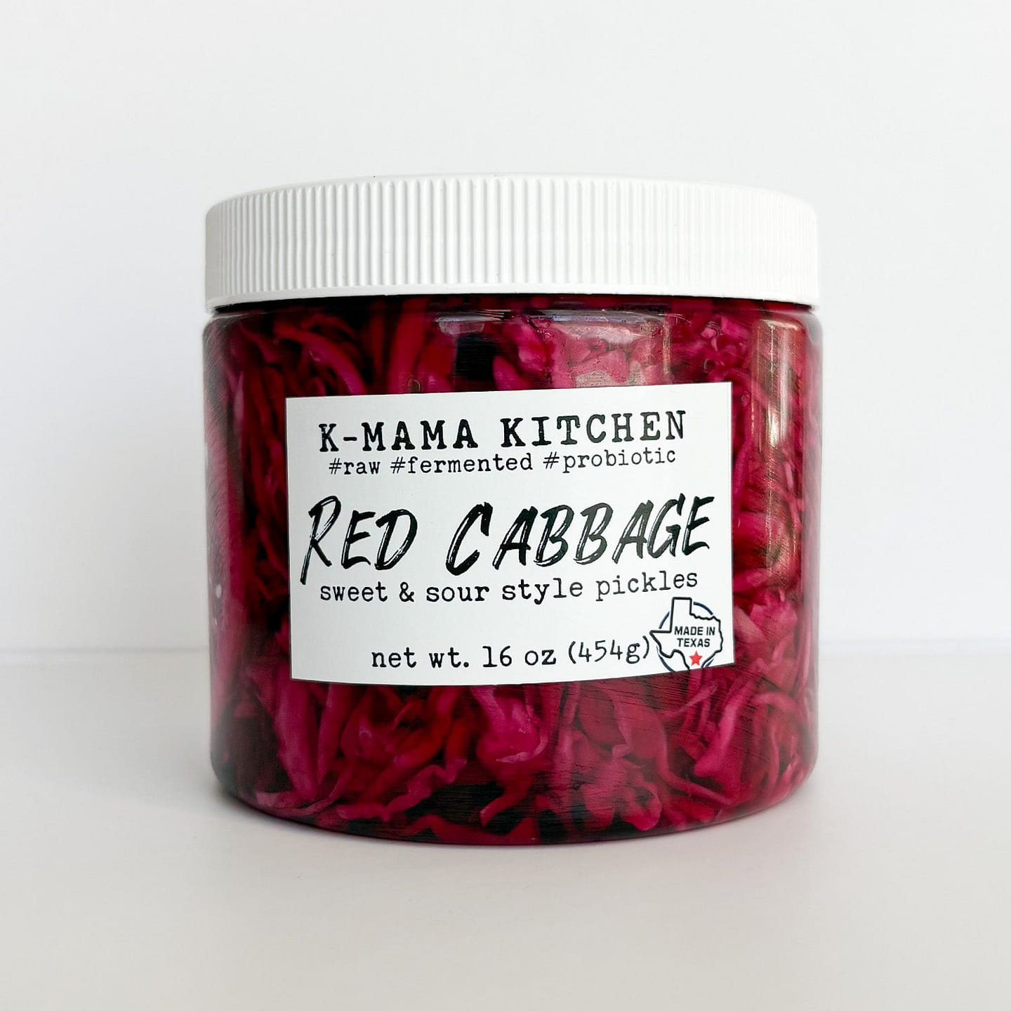 Seoulmates Red Cabbage Pickles 16 oz