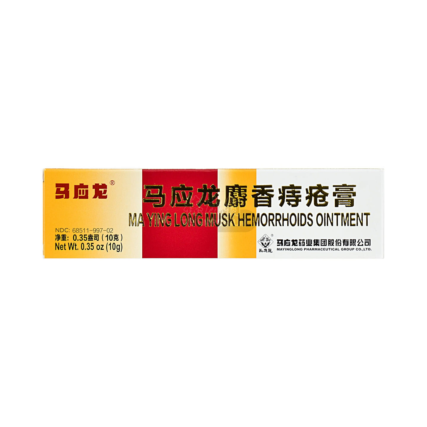 MA YING LONG Musk Hemorrhoids Ointment 10 g
