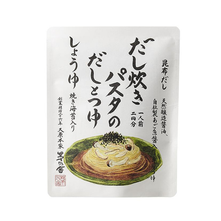 茅乃舍 高汤意面酱 昆布酱油风味 2份 1 份