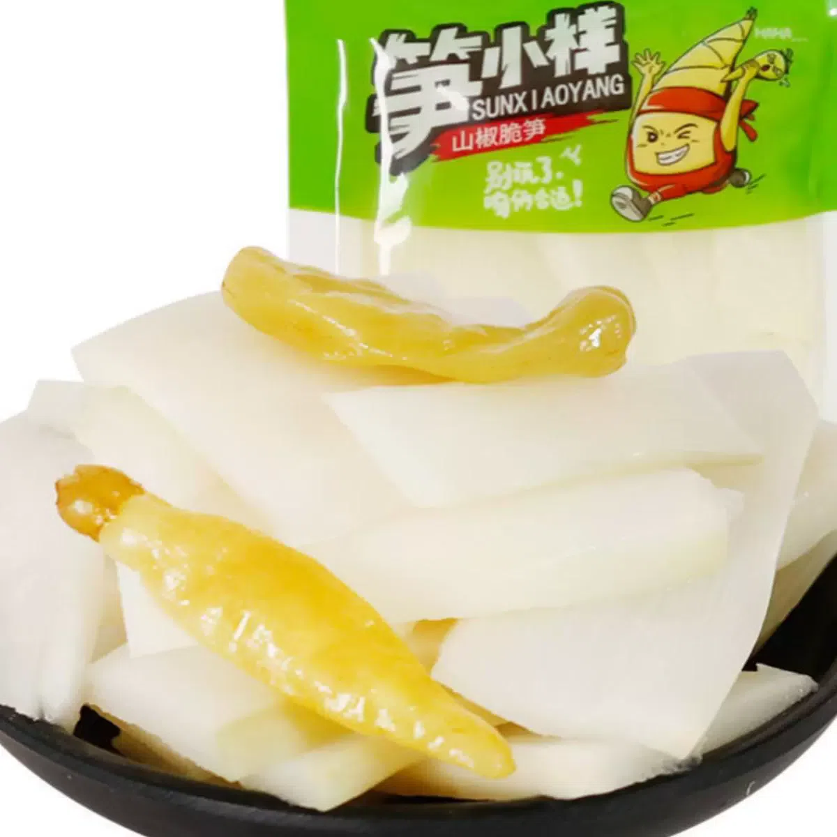 Pickled Chili Bamboo Shoots 29g*20 packs 580 g