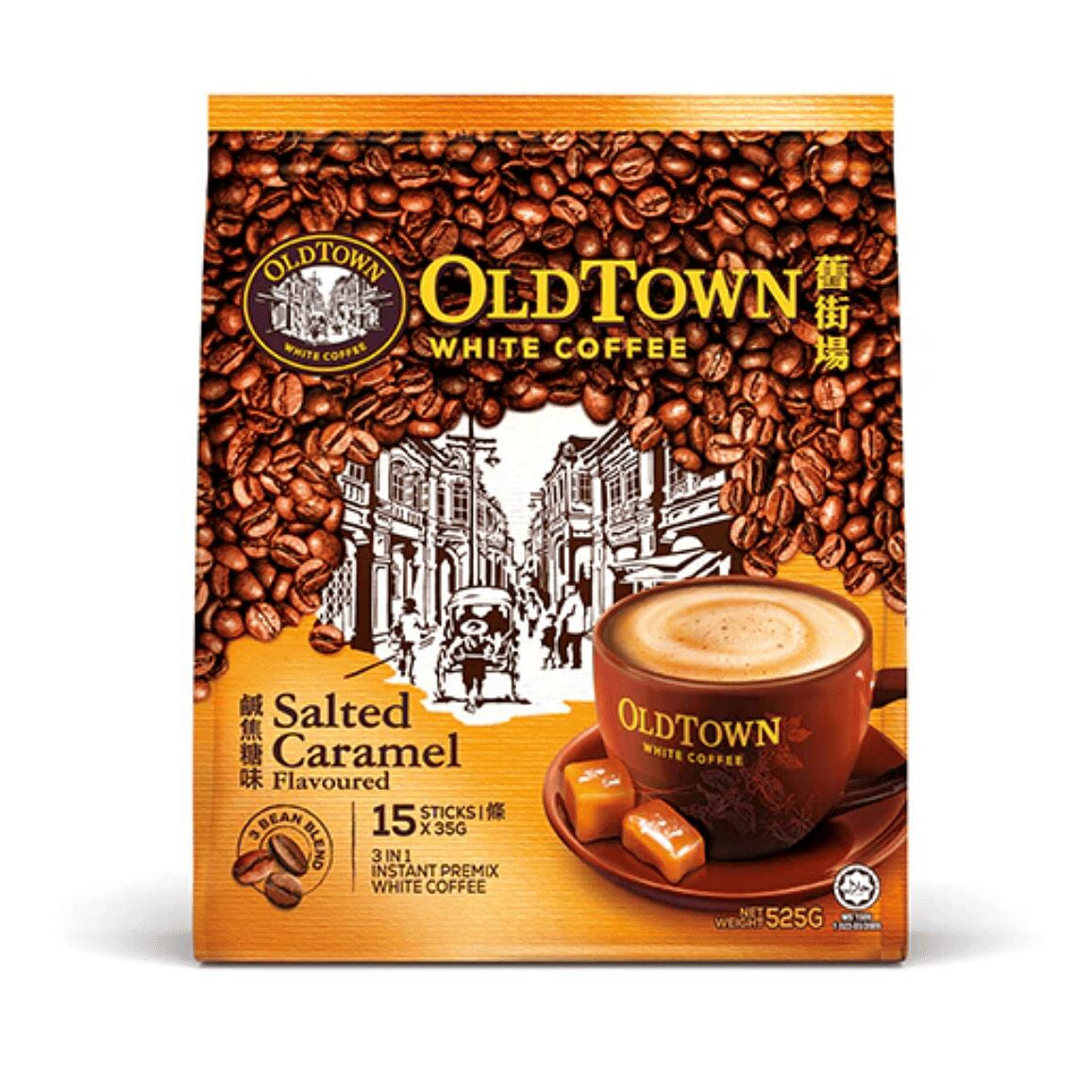 Classic 3 in 1 White Coffee - 15 Sticks 525g 525 g