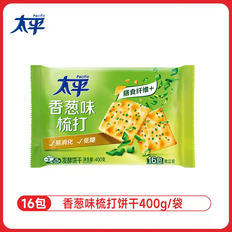 太平苏打饼干香葱味400g*1袋