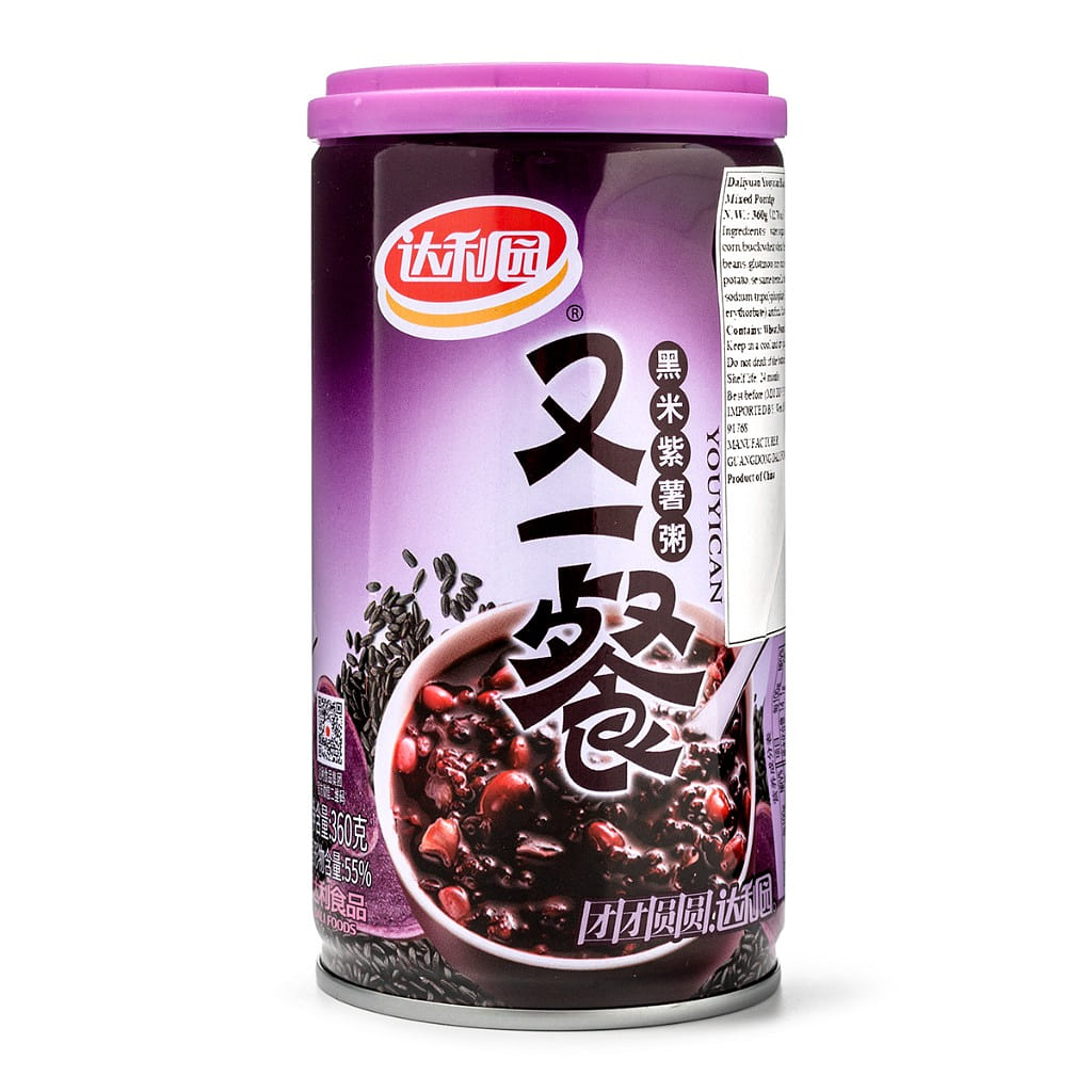DaliGroup Black Rice Purple Potato Mixed Congee 360 g
