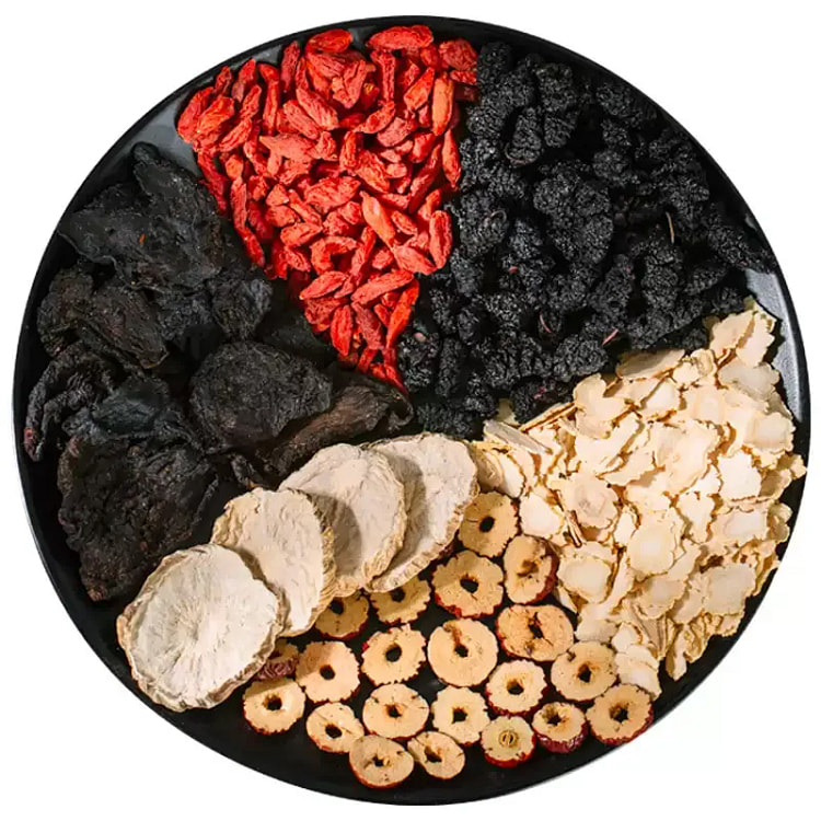 Ginseng, Goji, Mulberry, Maca, Huangjing, Five Tre 60 pack