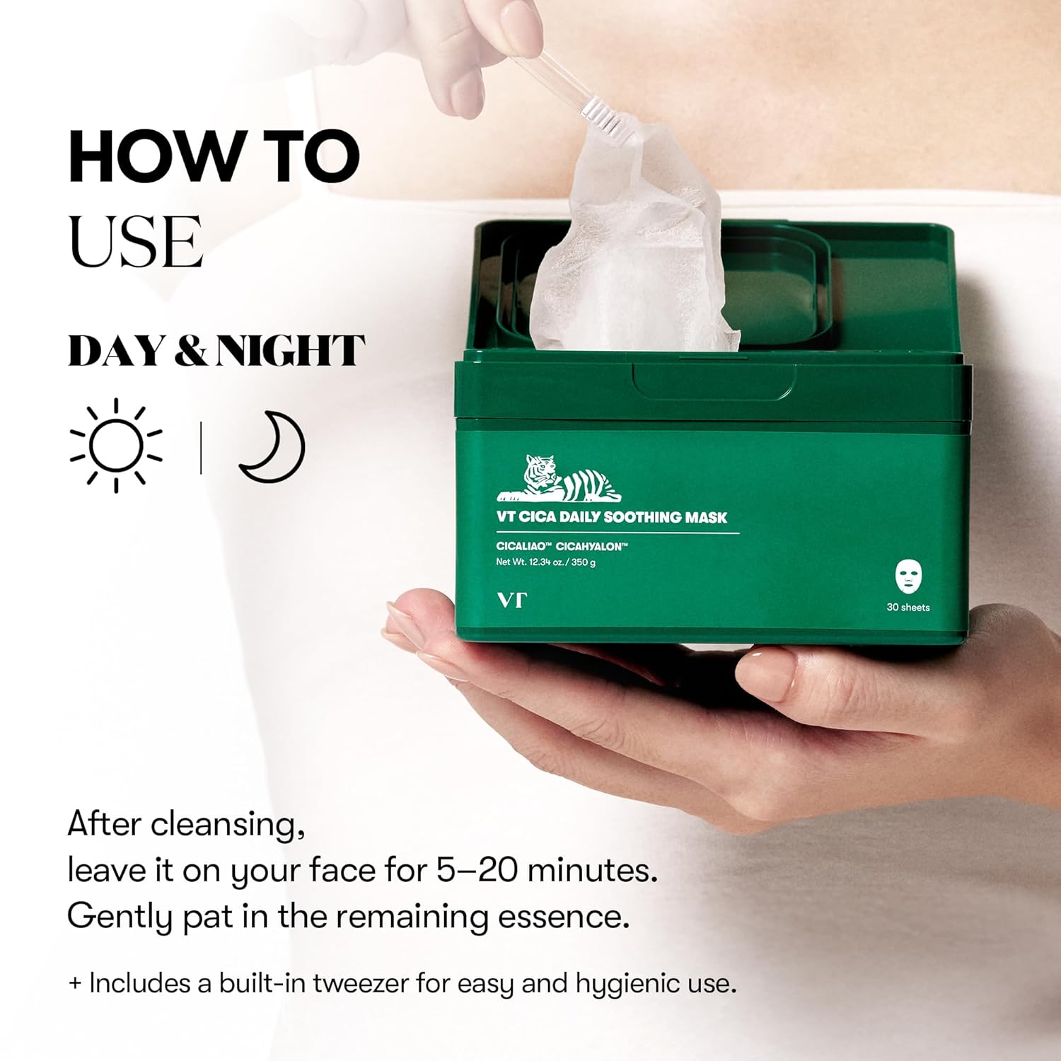 VT CICA DAILY SOOTHING MASK (30EA) 1 each - Weee!