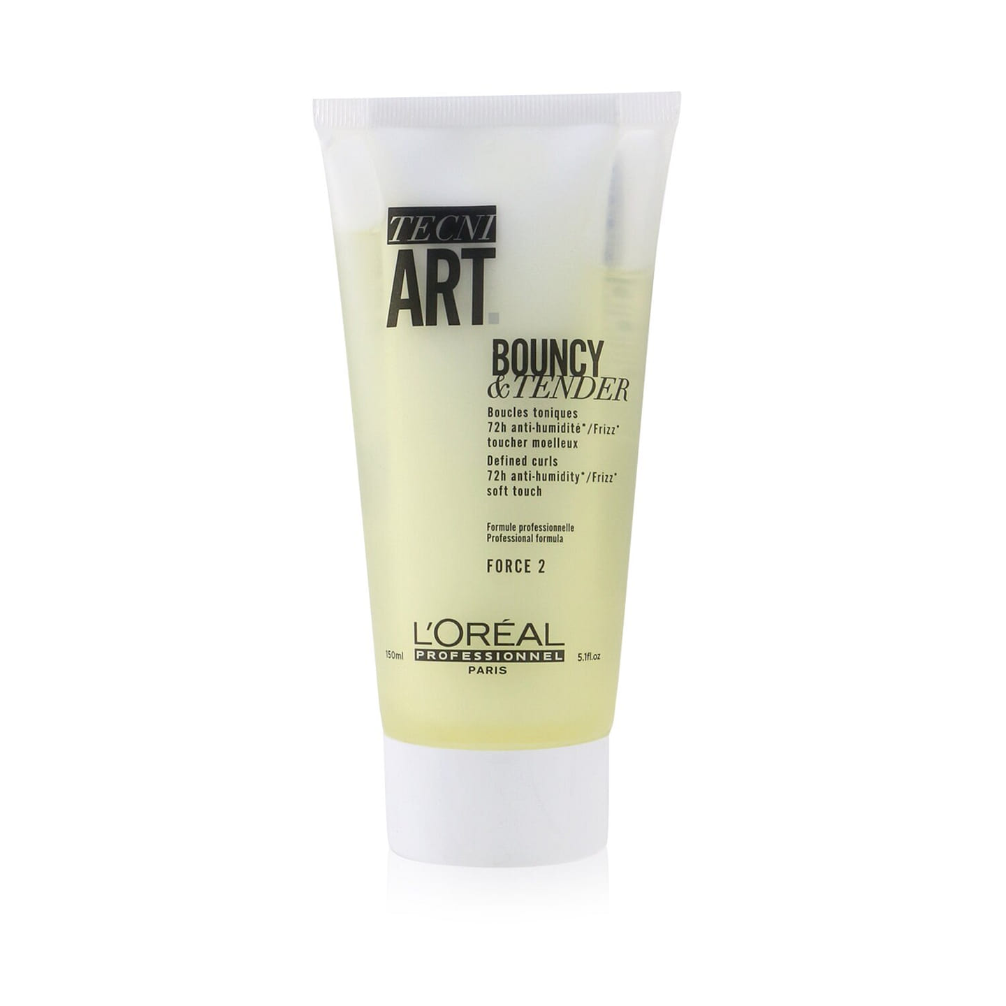 L’Oreal Professionnel Tecni.Art Elastic & Softening Gel Cream (curl shaping, 72 hours anti-humidity/frizz, soft texture – Force 2) 150 ml