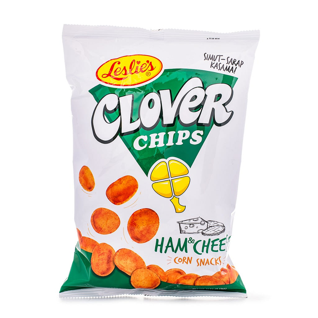 Leslie's Clover Chips, Ham and Cheese Flavor 145 g