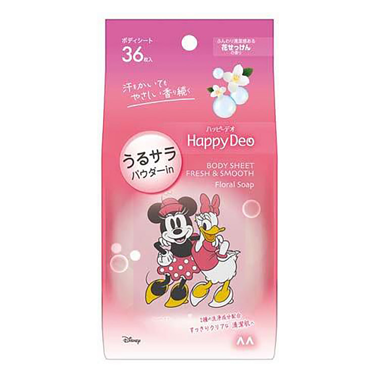 MandomX迪士尼快乐除臭剂红蜘蛛百合香型身体贴