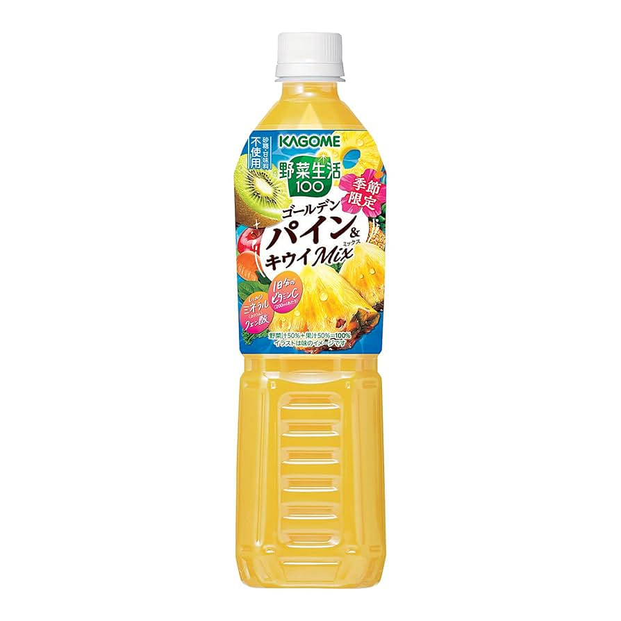 Kagome 雙倍黃金菠蘿和獼猴桃混合果蔬汁 720 毫升