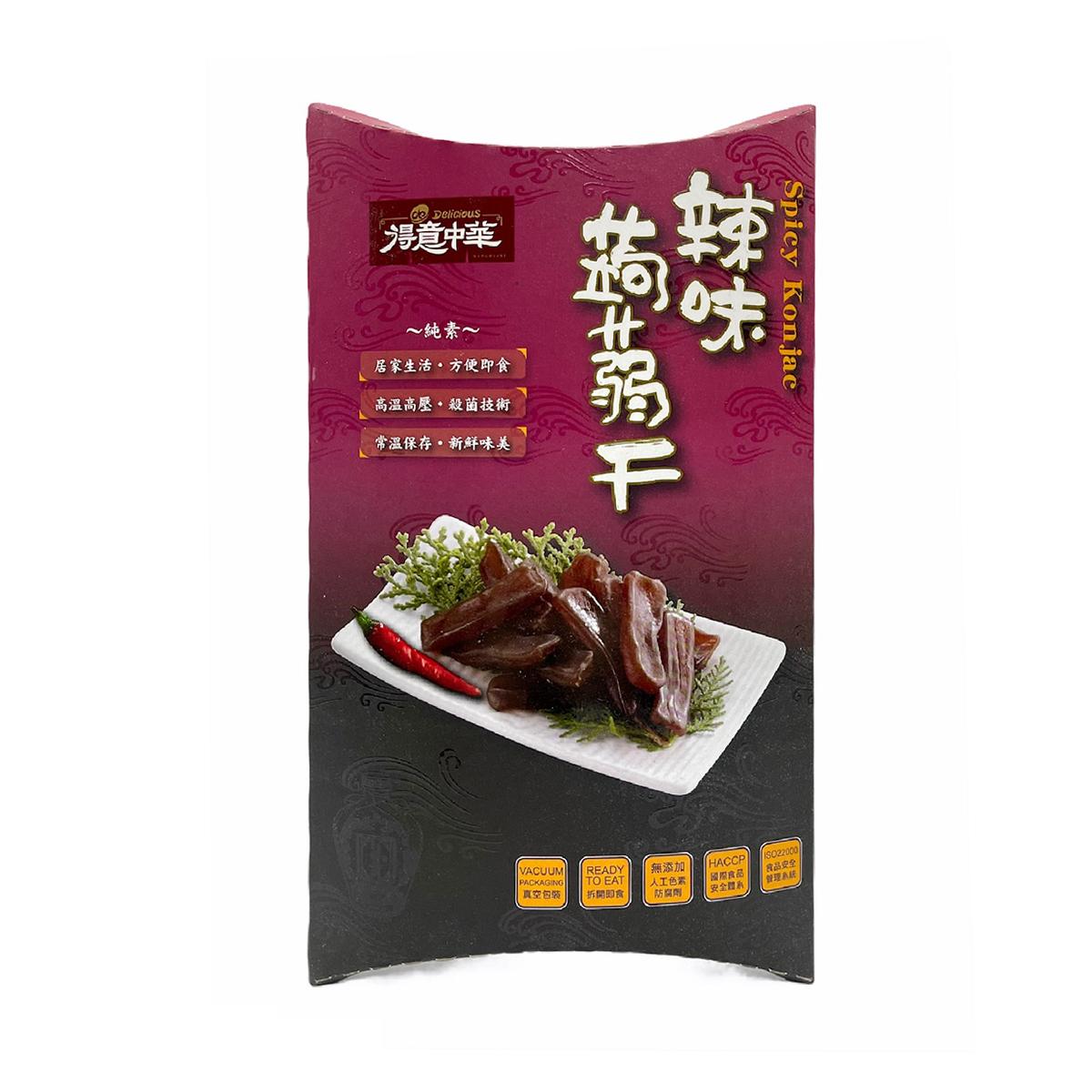 D.E CHUNG HUA FOODS Spicy Konjac 100 g