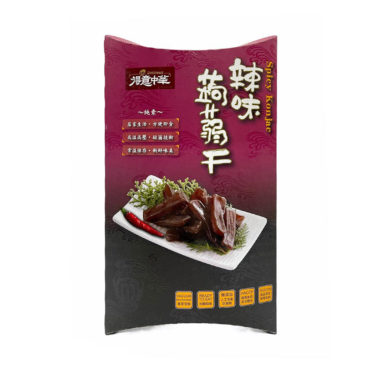 D.E CHUNG HUA FOODS Spicy Konjac 100 グラム