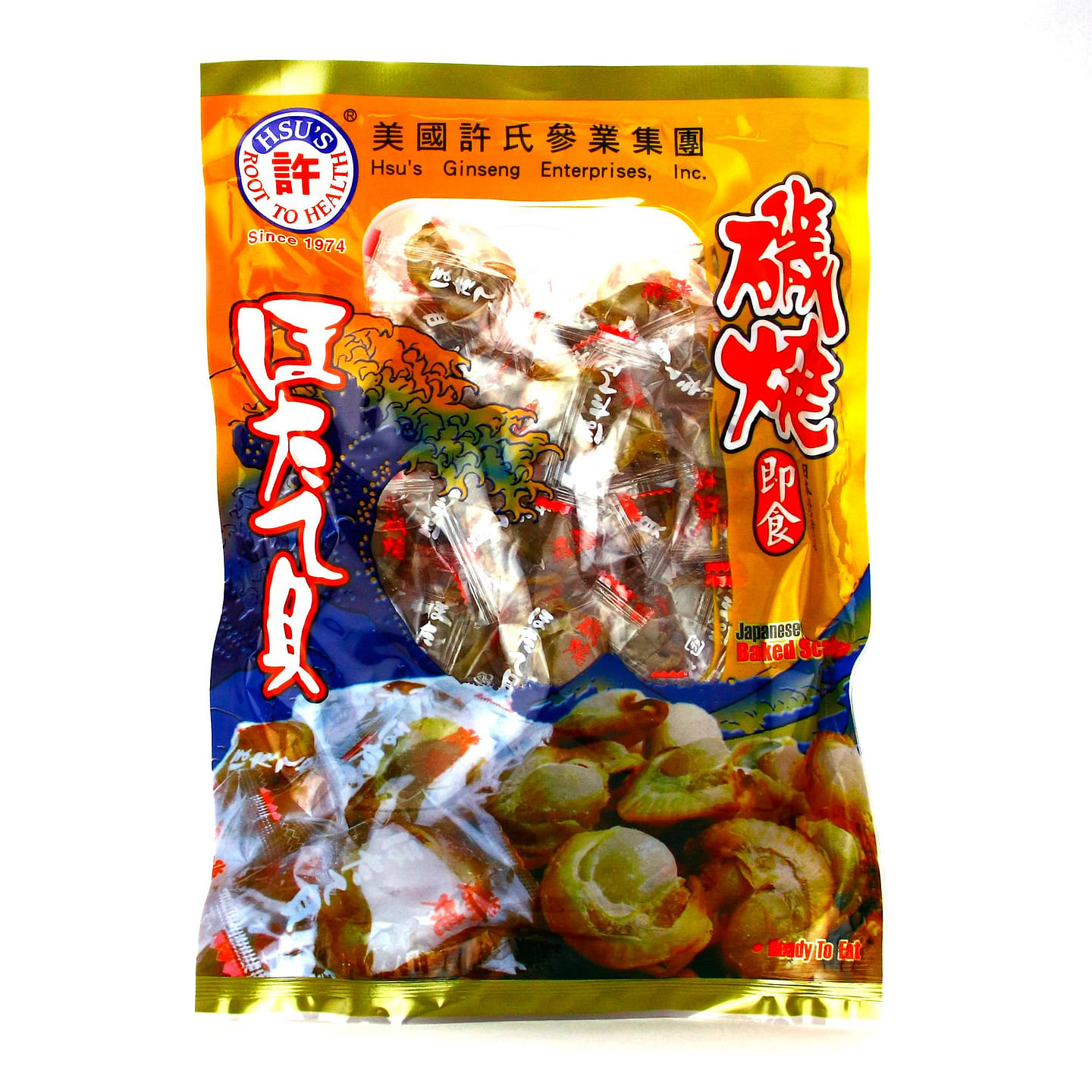 Hsu's Japanese Hokkaido Baked Scallops 500g 1 each