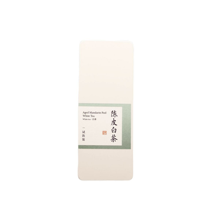 Aged Mandarin Peel White Tea (5g*3)
