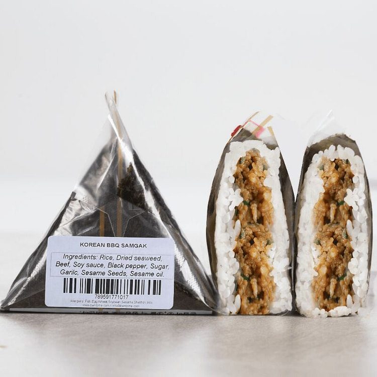 BBQ Beef Rice Ball - Samgak 2 count