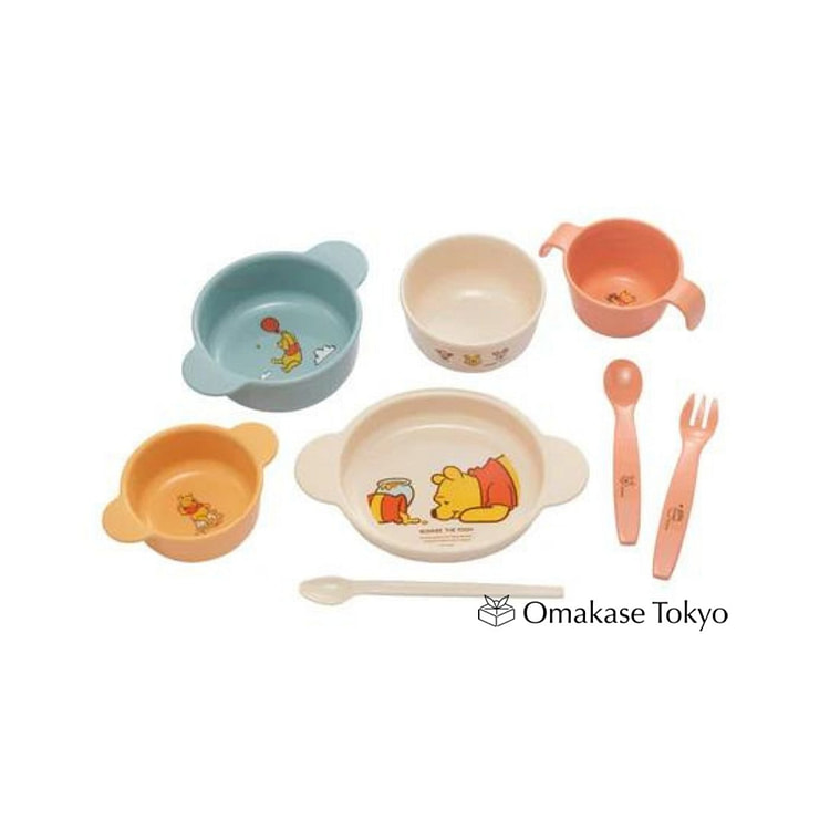 婴儿喂食组合套装 - 小熊维尼版