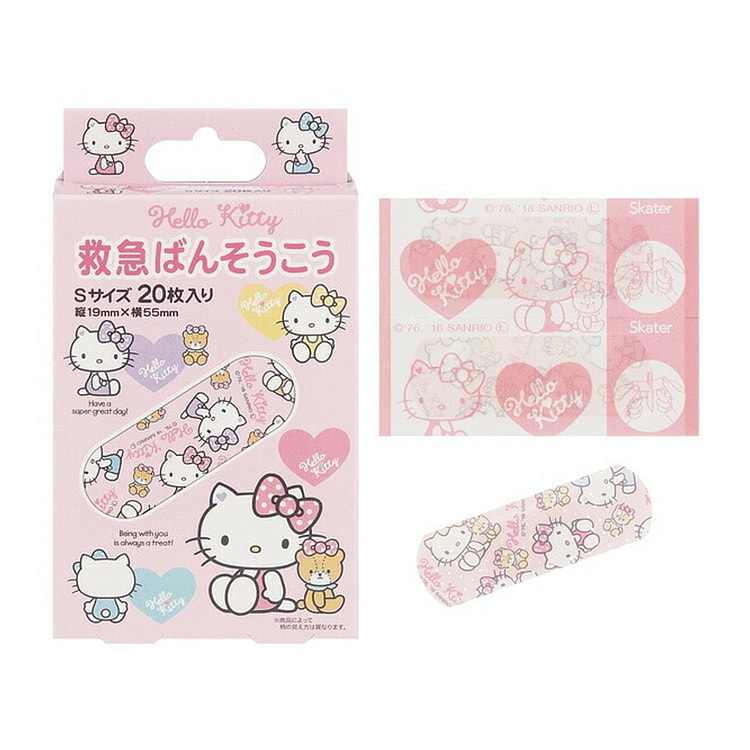Skater Hello Kitty Band Aid Size S 20pcs