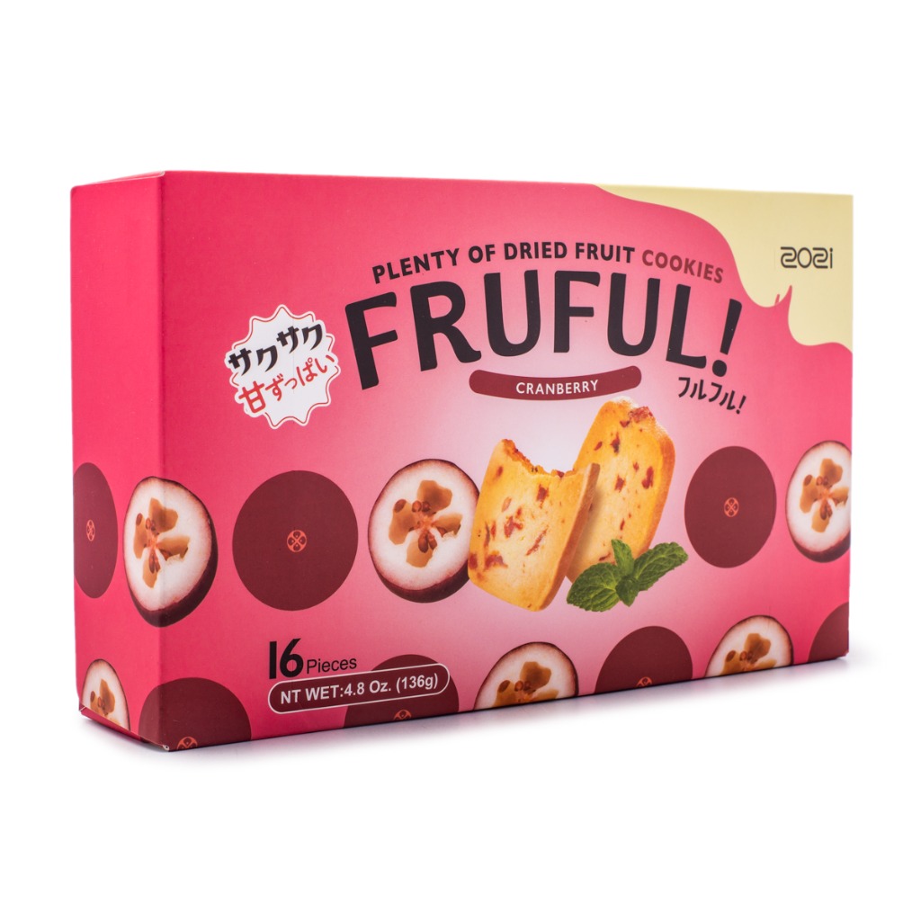 ZOZI Fruful ドライフルーツクッキー クランベリー味 - Weee!