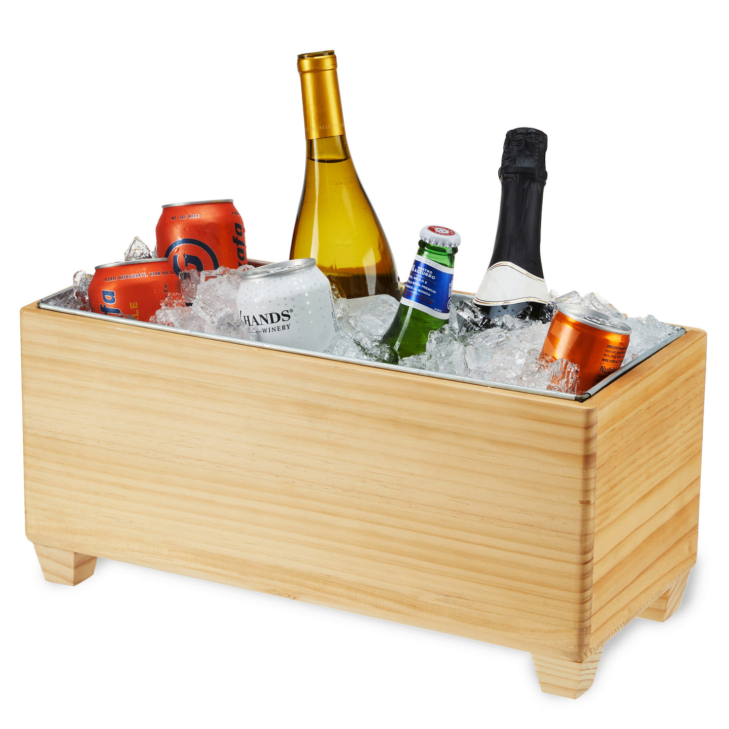 Wooden Beverage Tub by Twine Living® 1 each