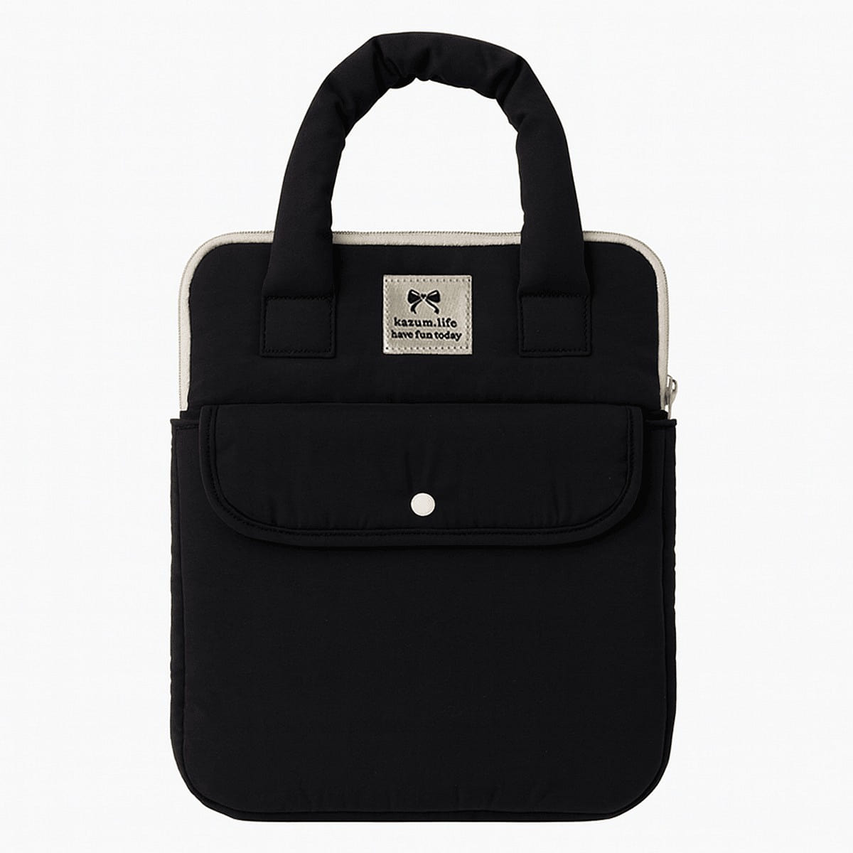 Korean Style Tablet Bag for 11-12inch Black 1 count