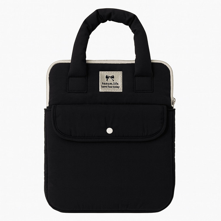 Ins同款简约手提平板包 iPad11/12 黑 1 个