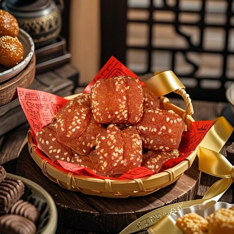 蜜三刀山东特产蜜三刀中式糕点500g 500 克