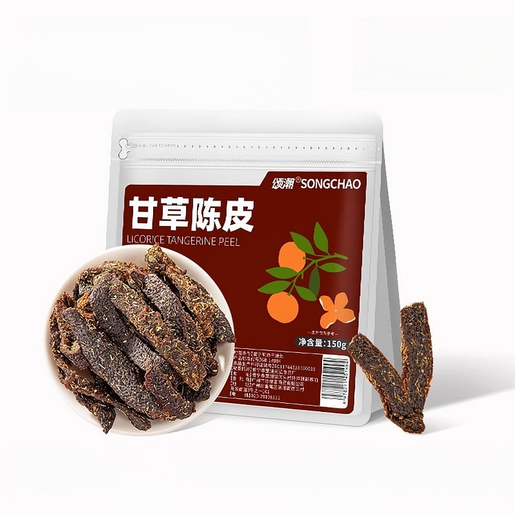 Licorice and Dried Tangerine Peel 150g*1 bag 150 g