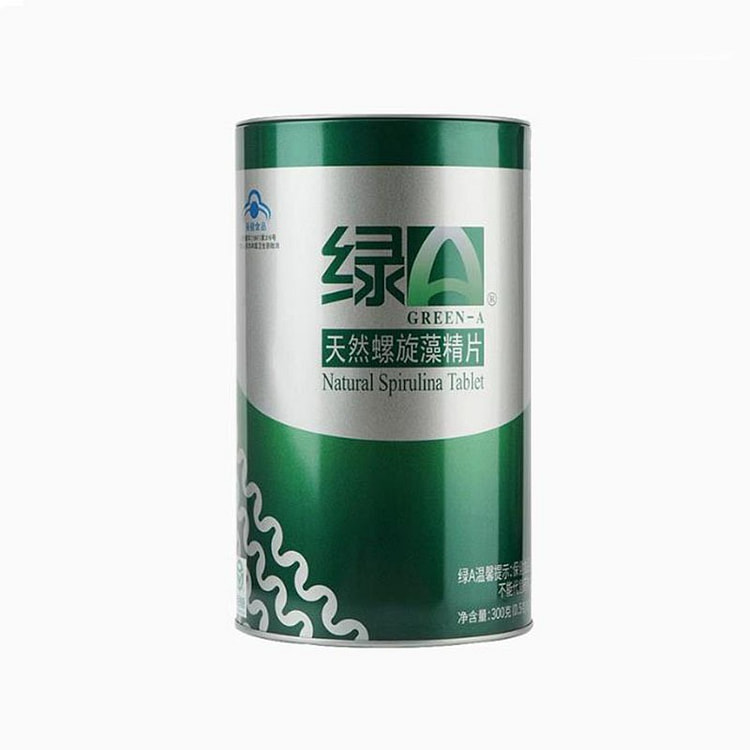 绿A 天然螺旋藻精片 600粒×0.5g/盒 免疫调节抵抗力