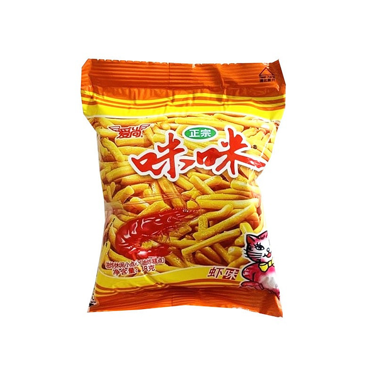 爱尚咪咪虾味道追忆零食10g*1袋 10 克