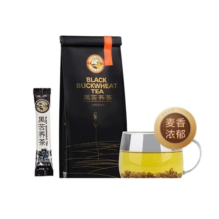 虎标黑苦荞茶140g*1袋 共20小包荞麦茶叶包 140 克