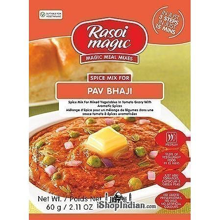 Rasoi Magic Pav Bhaji Mix, 2.11 oz bag 2.11 oz