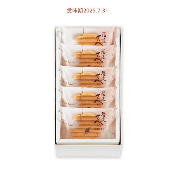 源吉兆庵 夹心华夫饼礼盒 5枚