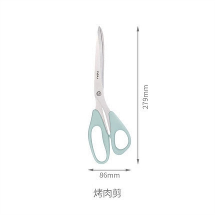 FaSoLa 厨房食品级强力不锈钢 烤肉剪 1个 1 份