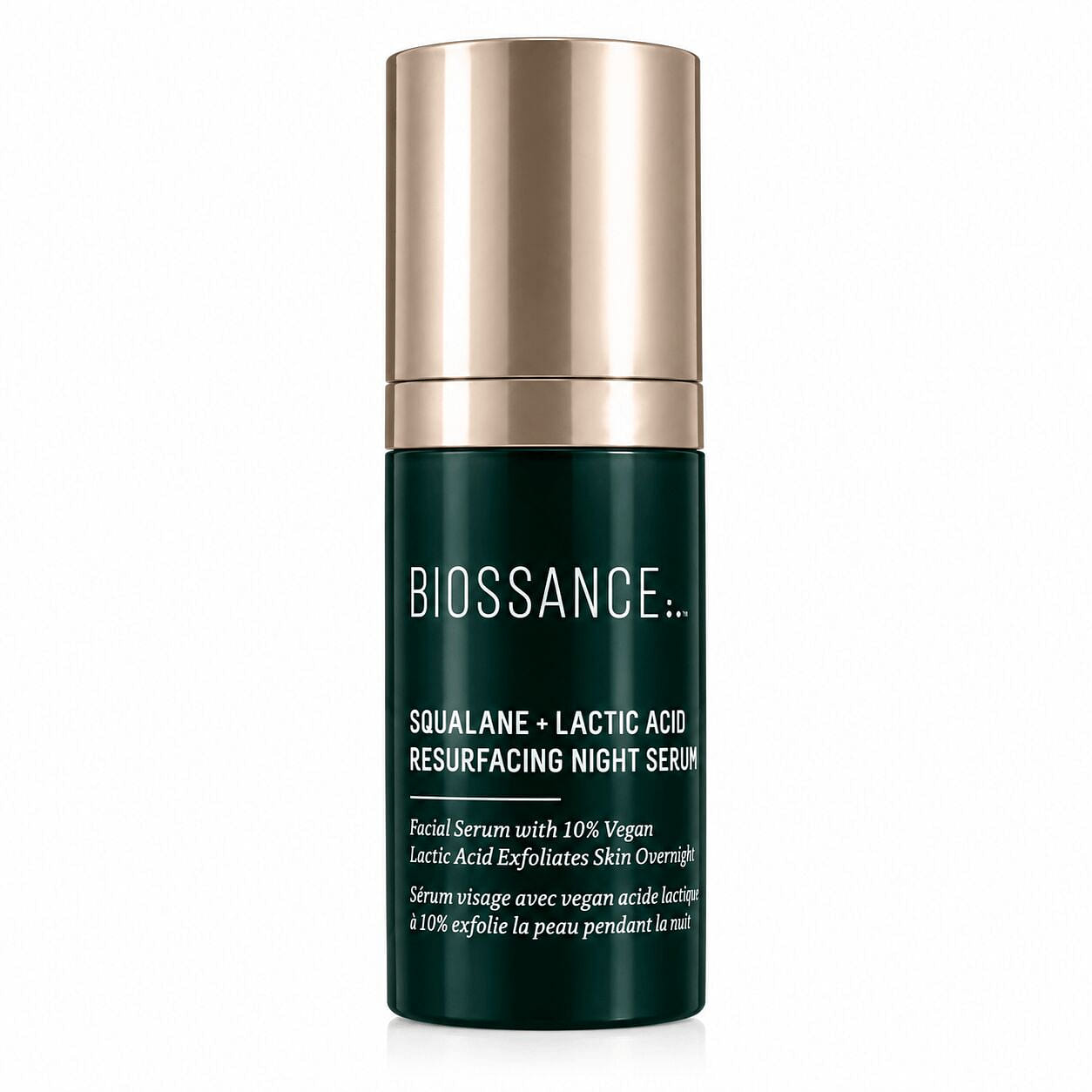 Biossance Squalane, Lactic Acid Resurfacing 10ml 1 pack