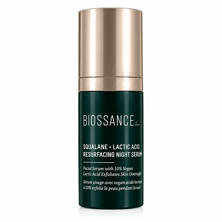 Biossance Squalane, Lactic Acid Resurfacing 10ml 1 pack