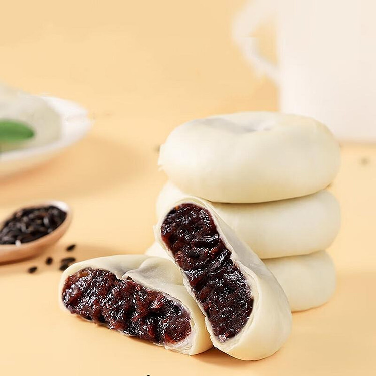 血糯米 红豆山药饼