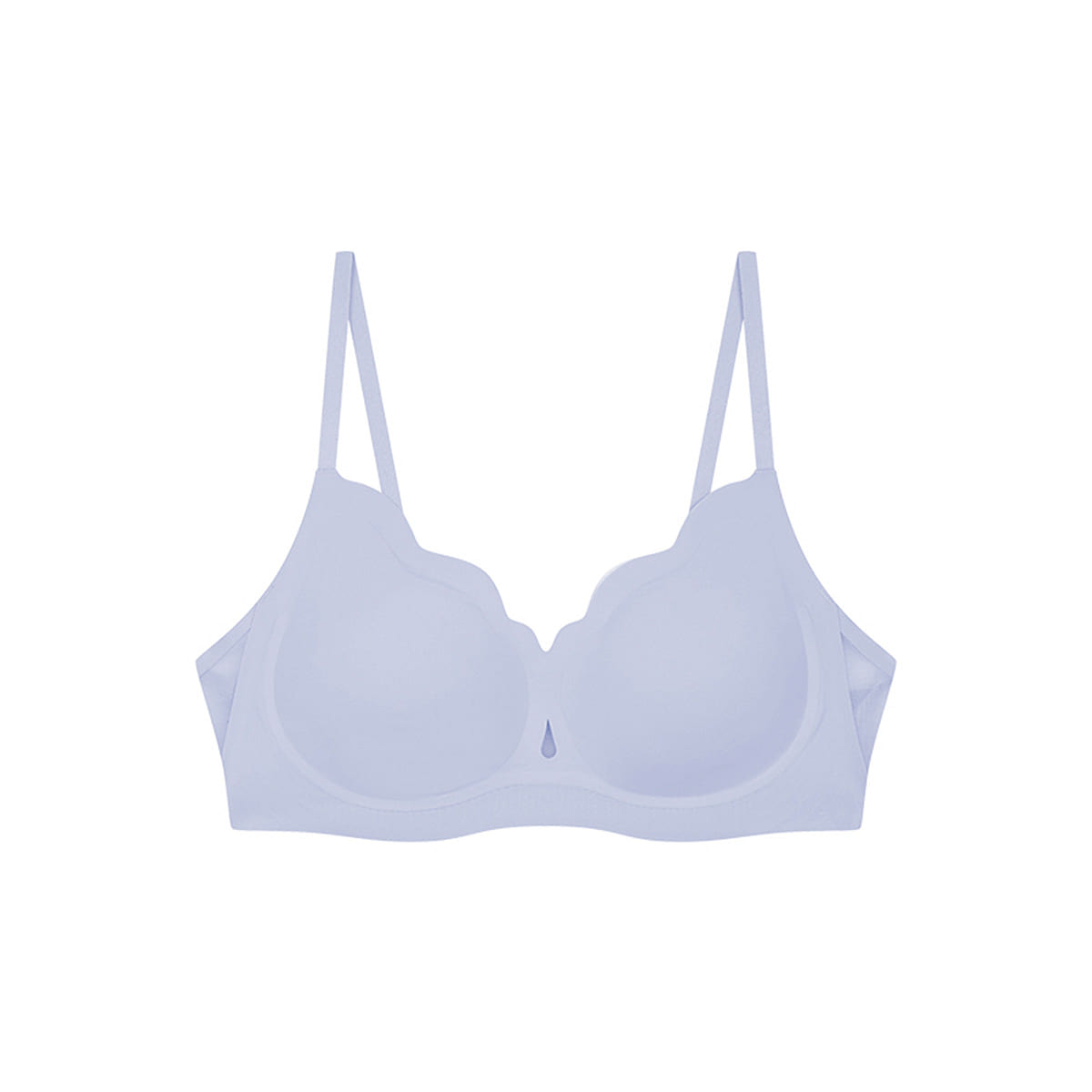 Ubras Cool Petal Cup Sandwich Soft Support Tank Bra – Milk Salt Blue-M 100 g
