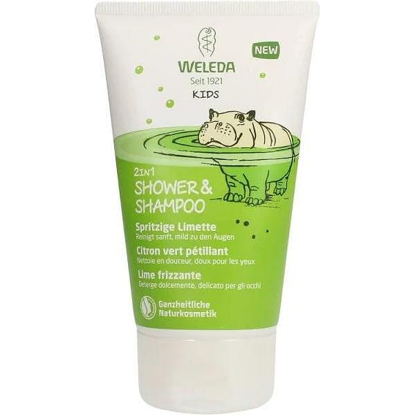 Weleda – Kids 2in1 Shower & Shampoo Sparkling Lime (150ml)